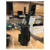 Golf Club Style BBQ Grill Set