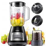 GDOR Countertop Blender & Grinder Combo