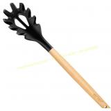 Spaghetti Spoon Pasta Fork   Wood Handle