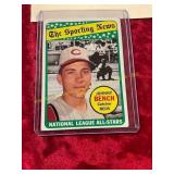 1969 Topps HOF Johnny Bench #430