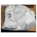 White Shower Curtain