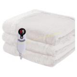Heated Blanket 72x84 Full, 9 Levels
