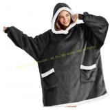 Bedsure Blanket Hoodie, Wearable Blanket