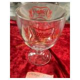 Vintage Miller High Life Beer Goblet