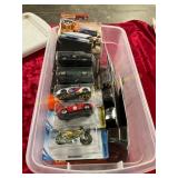 Tote of HotWheels/ Matchbox