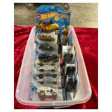 Tote of HotWheels/ Matchbox