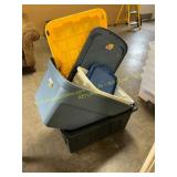 Plastic storage totes