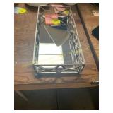Silver Decorative Mirrored Tray