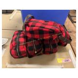 5ct Plaid Toiletry Bags