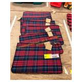 6ct Plaid Flannel Clutches