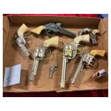 Flat of Toy Cap Guns