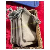 10ct Jewelry Pouches with Drawstring