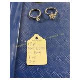2ct Rings both 18k ESPO on Both?