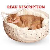 Cat Bed for Indoor Cats, 17.7  x 5.9