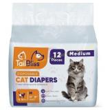 3 Packs TailBliss Disposable Female Cat Diapers