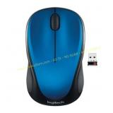Logitech M317 Wireless Mouse, 3 Buttons, Blue