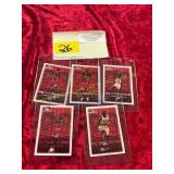 5ct Upper Deck MVP Jordan Lot