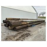 Approx 40 to 50 ft telephone poles  (Bidx16)