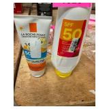 Up&Up 16oz & La Roche-posay 6oz SPF50 sunscreen