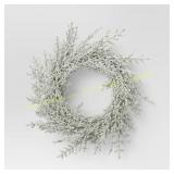 Silver Shimmer Christmas Wreath - Threshold
