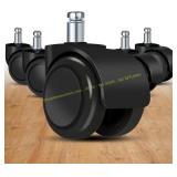 Office Chair Caster Wheels (Set of 5)