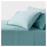 King 400TC Performance Sheet Set Teal