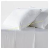 Threshold Full 320-TC TENCEL Sheet Set White