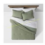 Threshold Sage Green Duvet Cover Set FULL/QUEEN