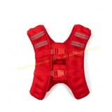 Blogilates Weighted Body Vest 15lbs - Red
