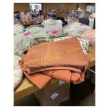 Orange sheet set - size unknown