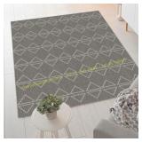 Lyon Rug by Baldosa, Grey Mountain, 4  x 6