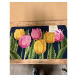 Hooked Accent Rug 22x38  & Runner Unknown Size