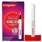 2ct Colgate Optic White Express Gel Pen 0.08 fl oz