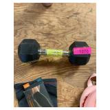 Hand weight, blender bottle 25oz pink floral