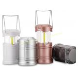 Lichamp LED Camping Lantern 4 Pack ALL GREY