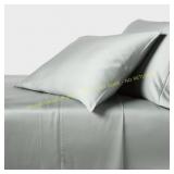 King 320-Thread TENCEL Lyocell Sheet Set, Gray