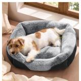 Bedsure Basic Rectangle Pet Bed - Grey