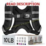 Weighted Vest with Reflective Stripe