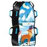 Sunlite Snow Sled 45" Foldable Toboggan