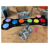 Dog socks and buttons