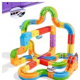 KlickRail Electric Train Set 88 Pcs Track Toy