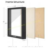 SONGMICS 11x14 Shadow Box Black URPF009B01