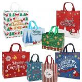 PARSUP 32PCS Christmas Gift Bags, Assorted