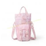Blogilates Water Bottle Sling - Pink Gingham