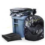 Plasticplace 95-Gallon Black Trash Bag (25)