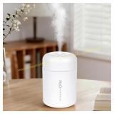 USB Humidifier 300ml with Lights (White)