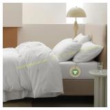 Organic Cotton Sheets Set, Queen, 16" Pocket