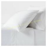 Queen Percale Sheet Set, 4x, 18" Mattress Fit
