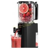 Cold Press Juicer, 5.5" Feed Chute, Black
