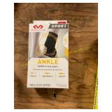 Ankle sleeve, massage ball